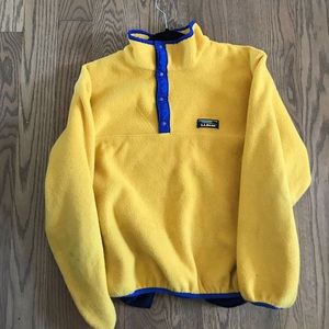 LL Bean Pullover Fleece Women’s M